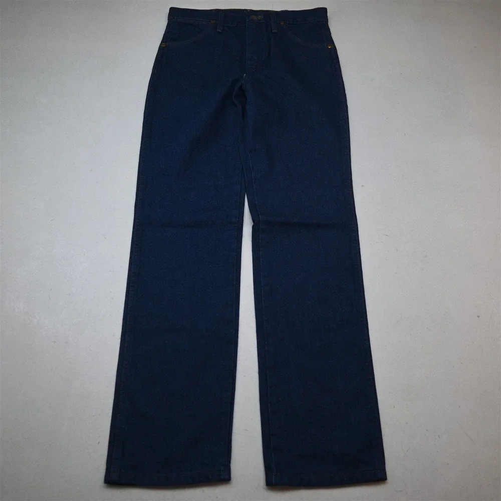 Wrangler 31x32 Dark Wash Denim 936WWZ Cowboy Cut Western Mens Jeans